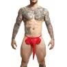 MOB Eroticwear String Trompe Eléphant Rouge